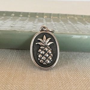 James Avery Silver Pineapple Charm